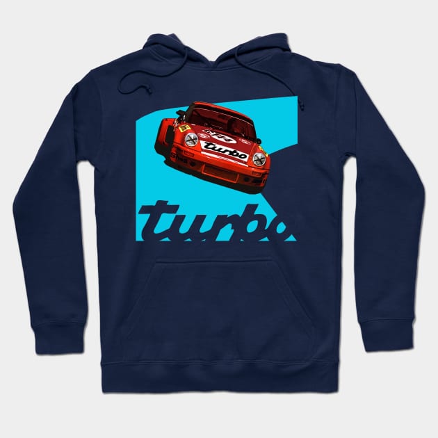 motorsport shirt Hoodie by retroracing